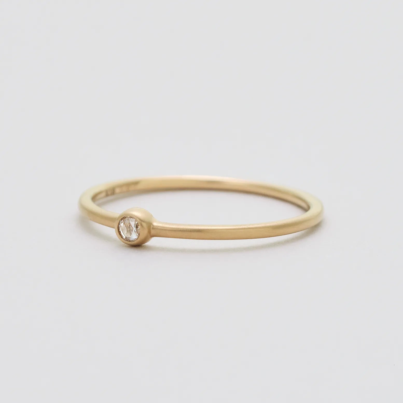 Rosecut Diamond Ring | K18YG Hard | cobaco Rosecut Diamond Ring | K18YG Hard | cobaco