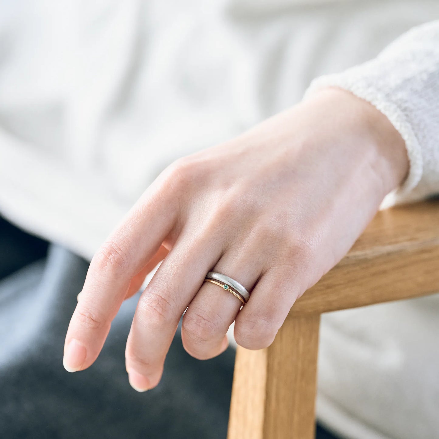 Birthstone Ring_milgrain(1 stone)