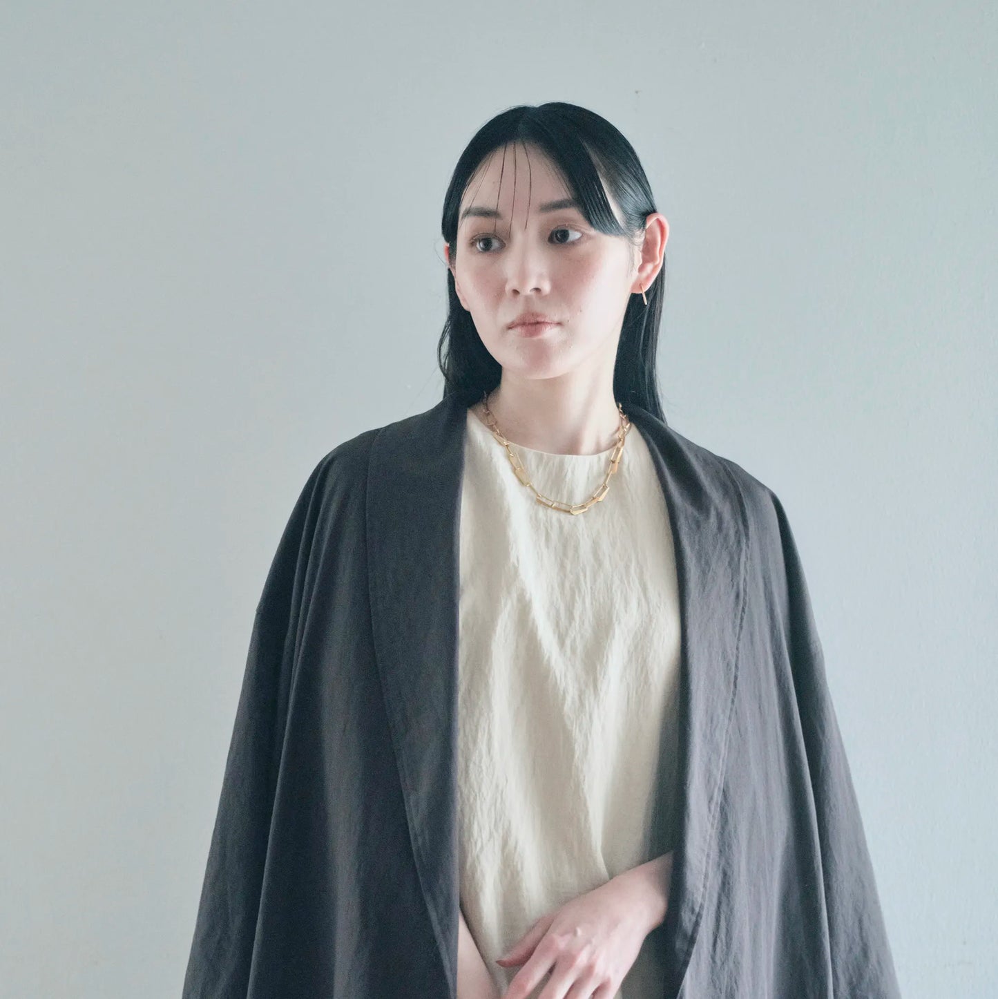 Gold Colored Chain Necklace_staple