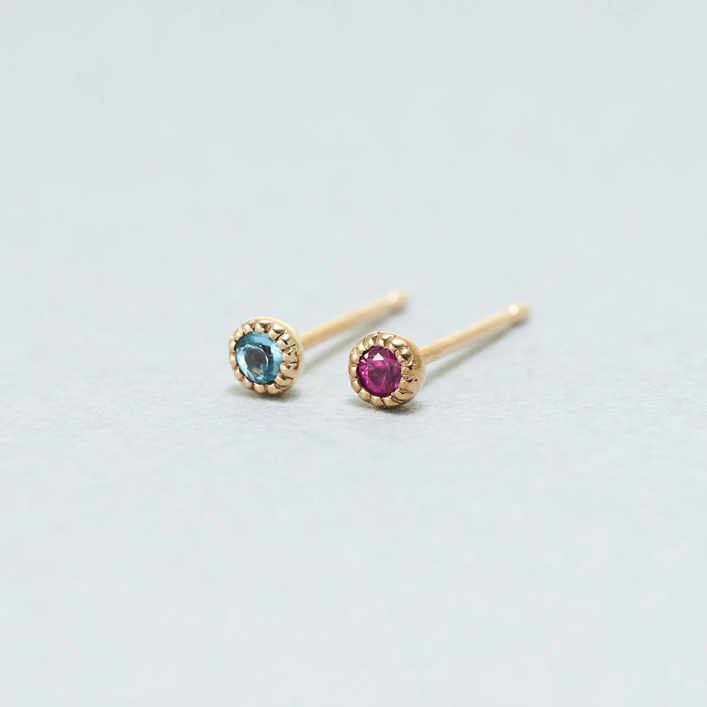 Birthstone Pierce_milgrain