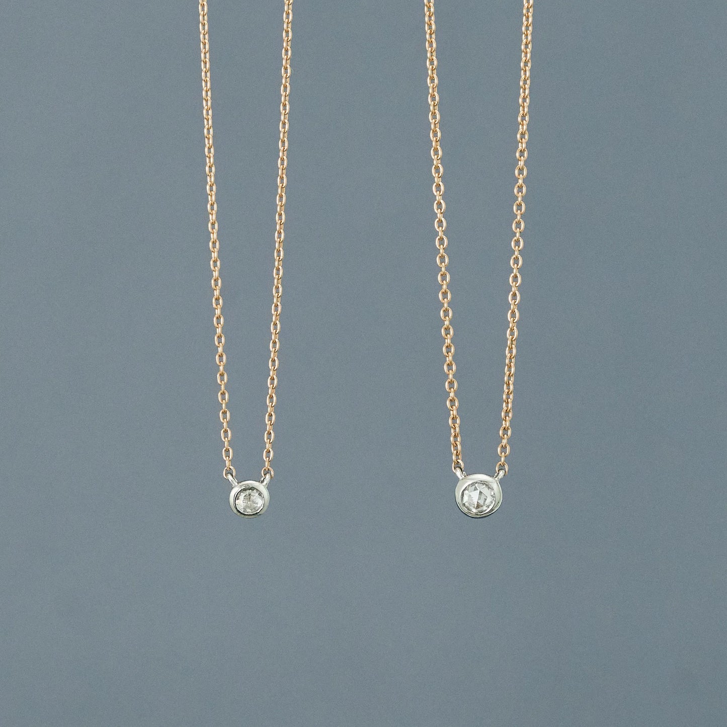 Rosecut Diamond Combi Necklace