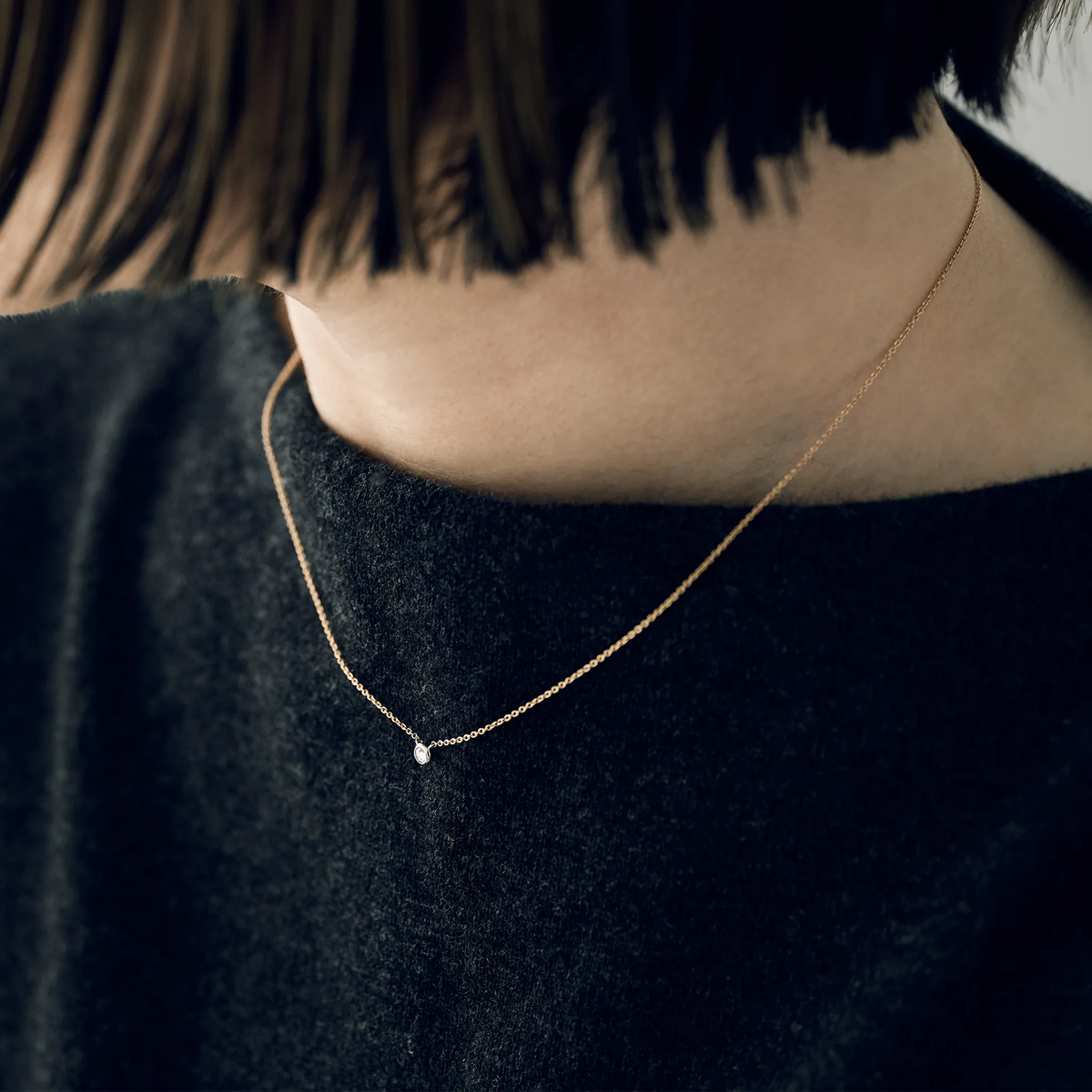 [ On-model image ] 0.09ct