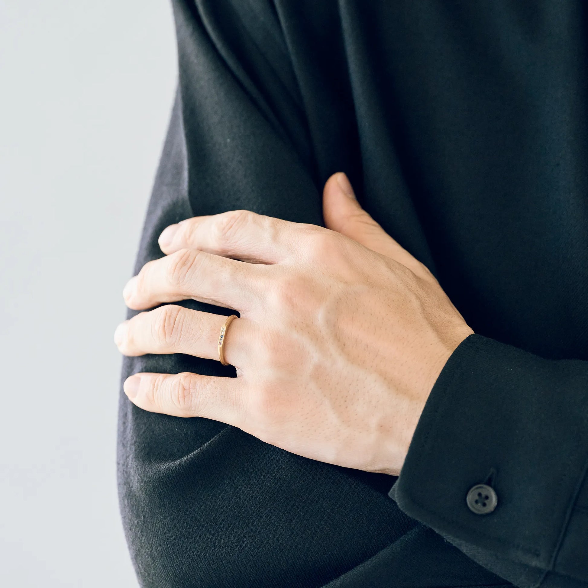 Birthstone Ring_signet(5石)|選べる誕生石リング|cobaco Birthstone Ring_signet(5石)|選べる誕生石リング|cobaco