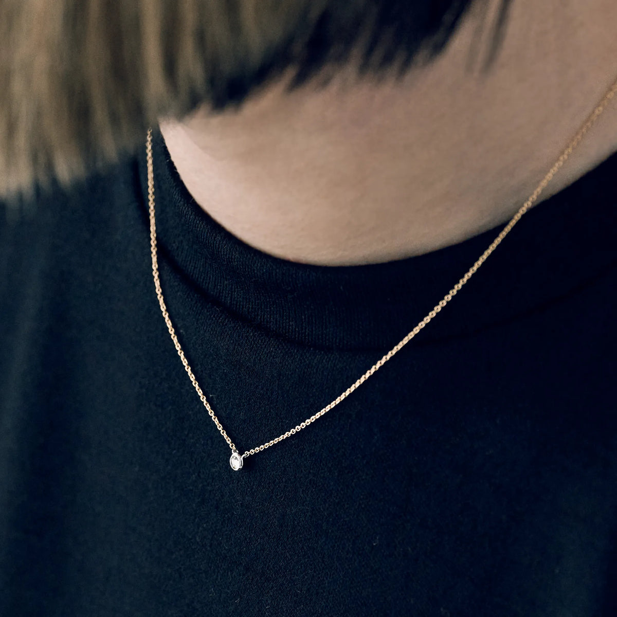 [ On-model image ] 0.09ct