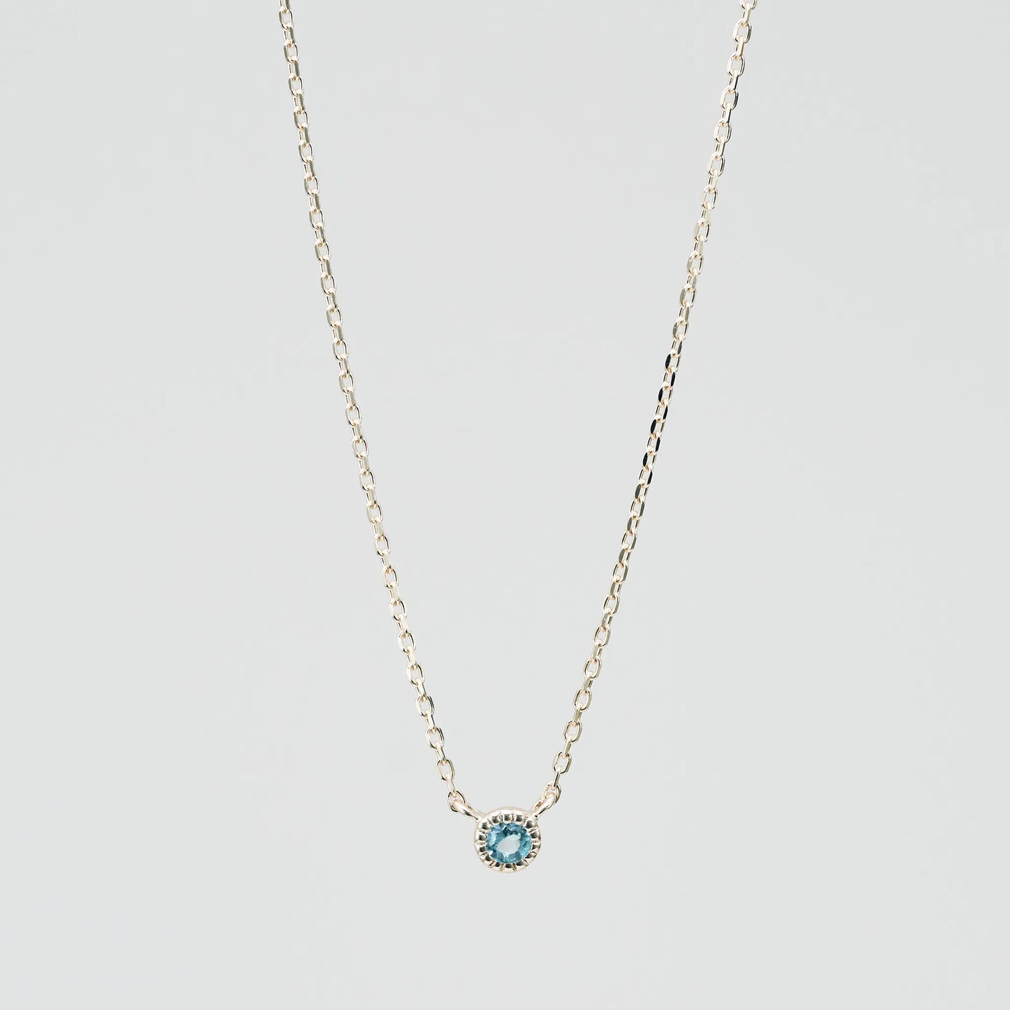 Birthstone Necklace_milgrain