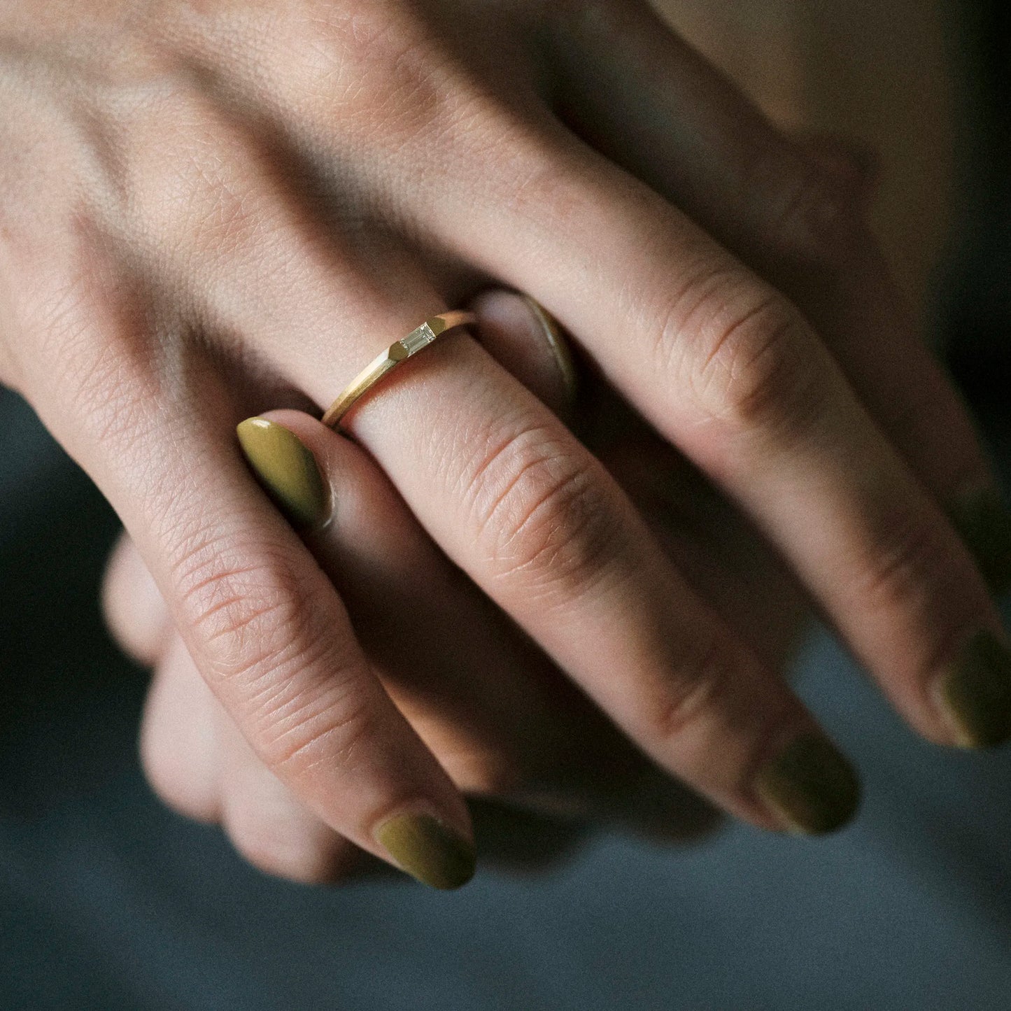 Baguettecut Diamond Ring_signet