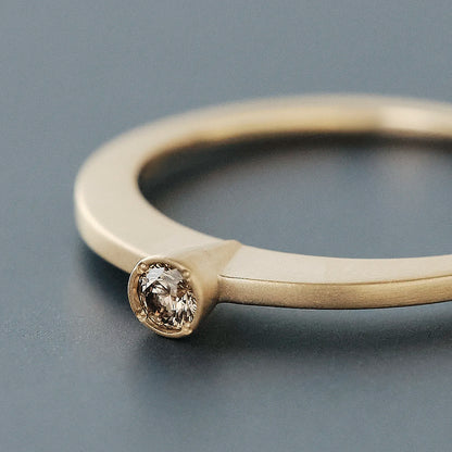 Brown Diamond Ring_cone