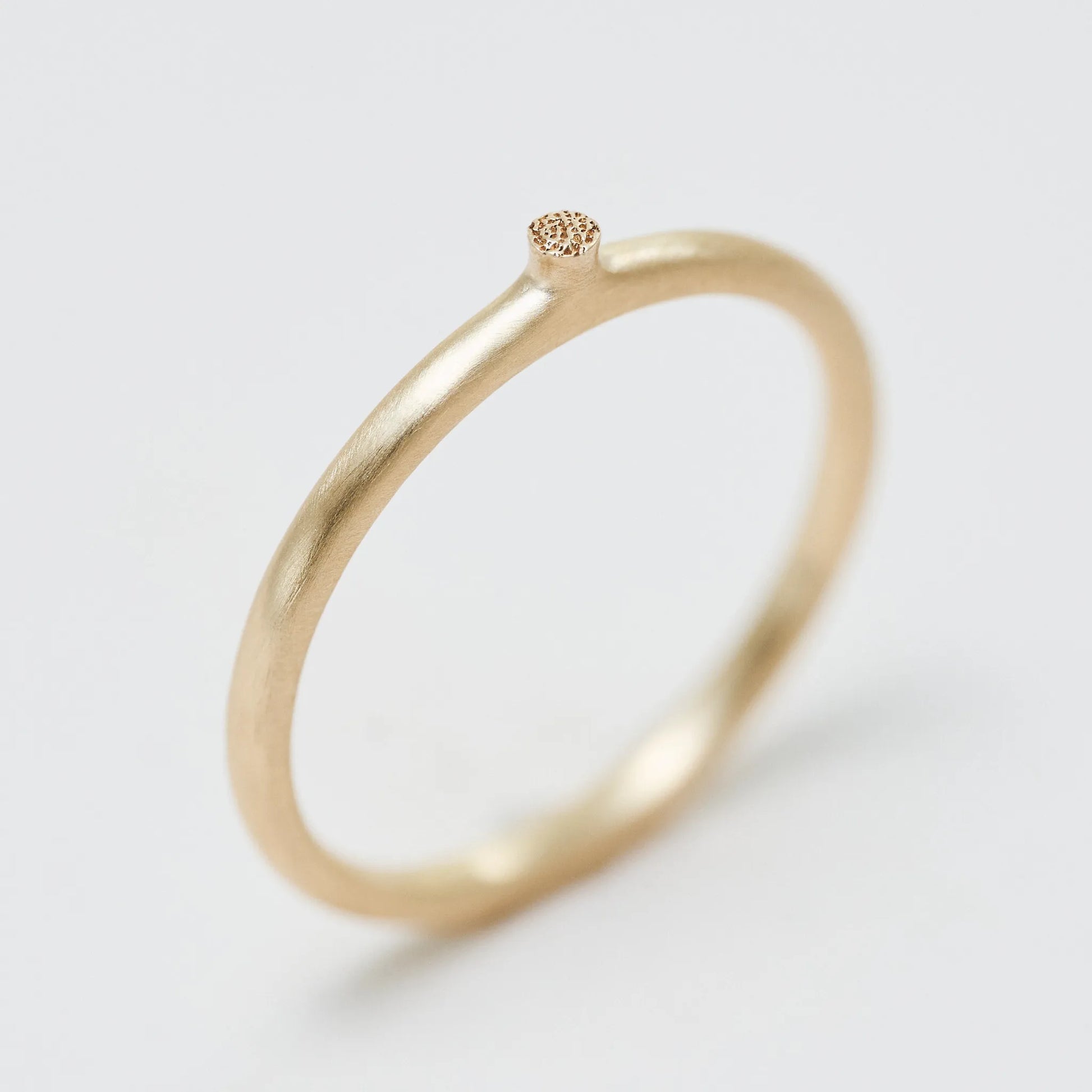 Grain Top Ring|K10/K18|cobaco Grain Top Ring|K10/K18|cobaco