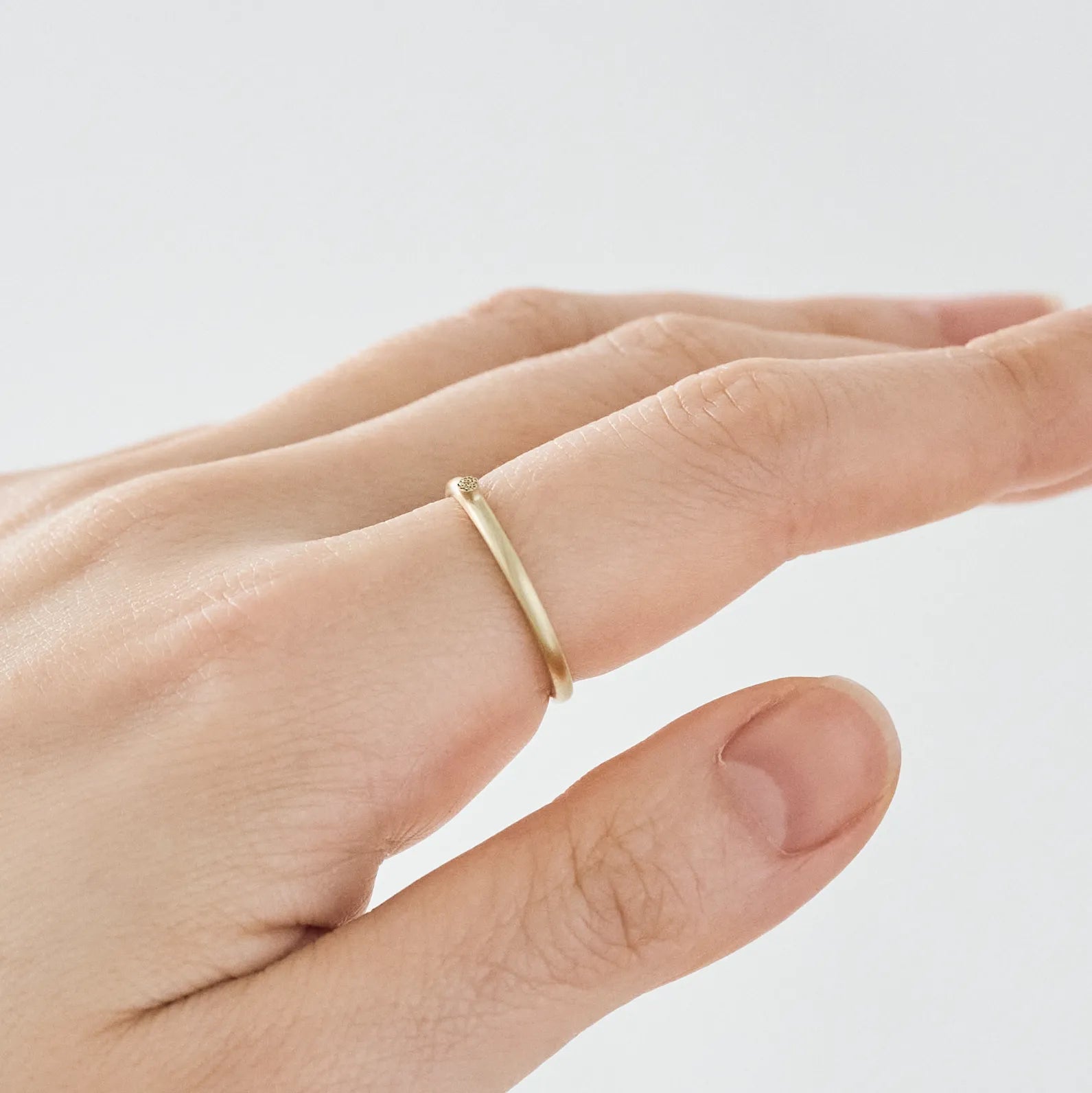 Grain Top Ring|K10/K18|cobaco Grain Top Ring|K10/K18|cobaco