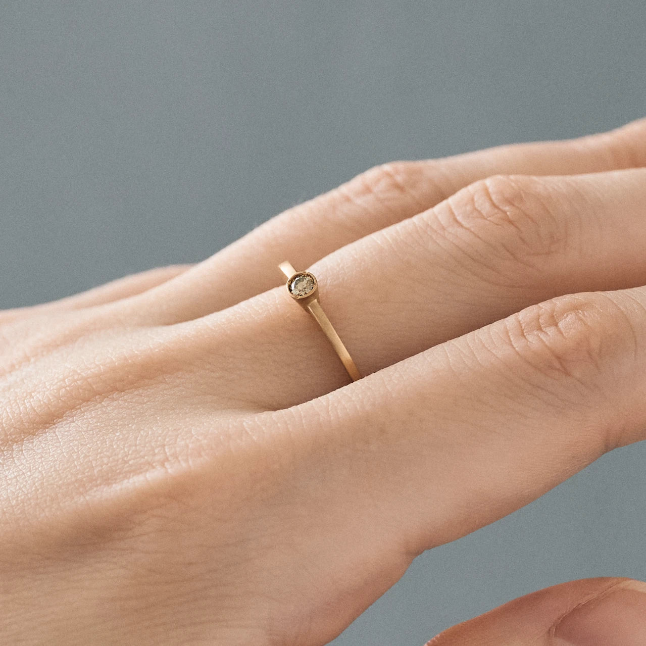 Brown Diamond Ring_cone