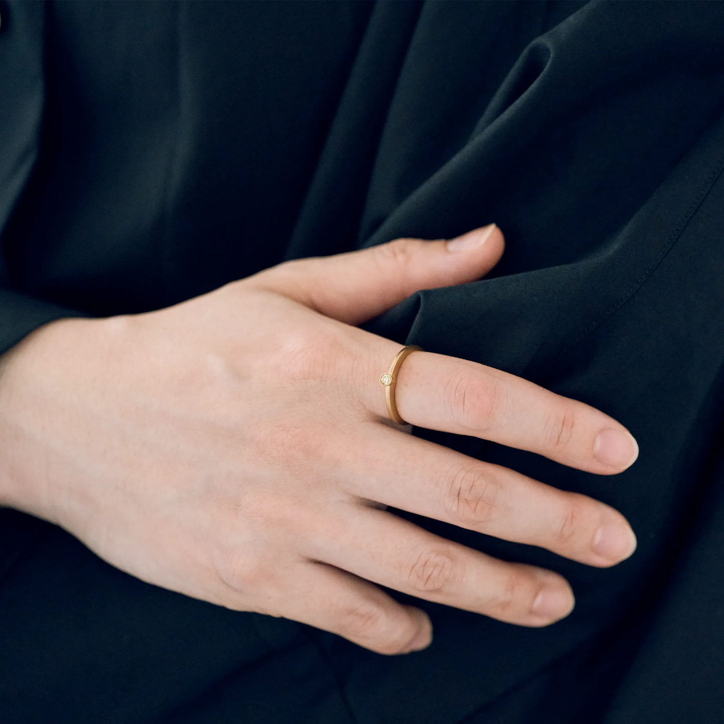 LightYellow Diamond Ring_cone