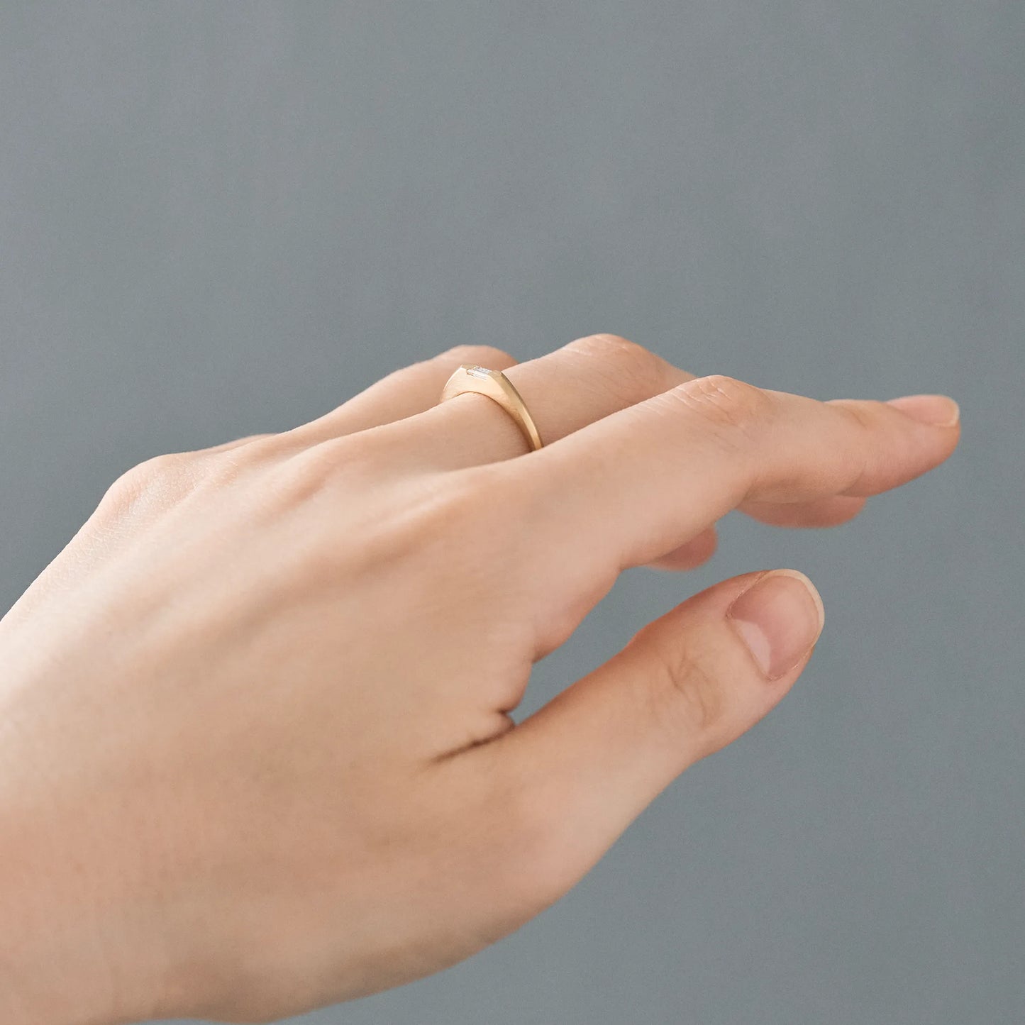 Baguettecut Diamond Ring_signet