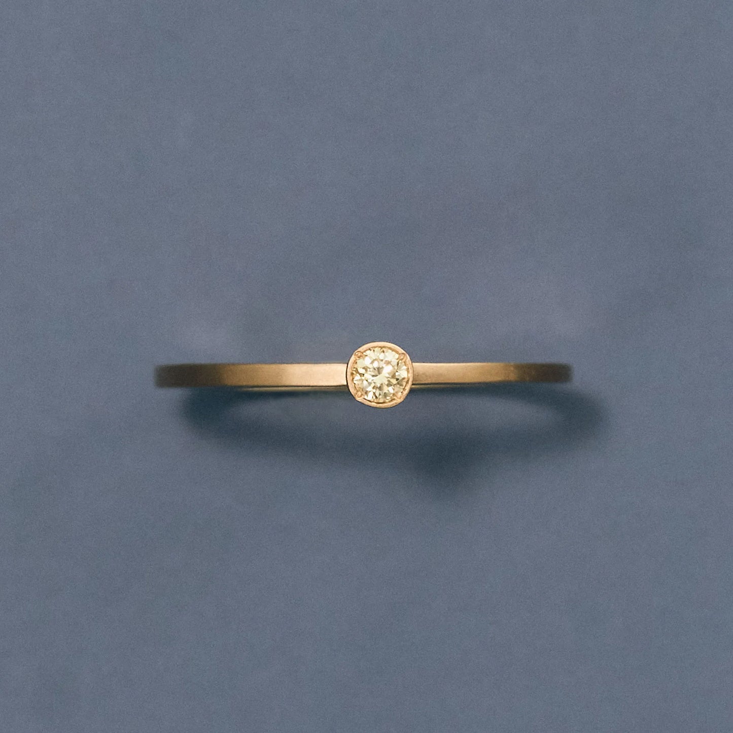LightYellow Diamond Ring_cone