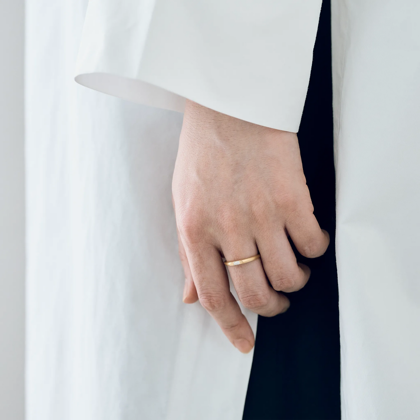 Baguettecut Diamond Ring_signet