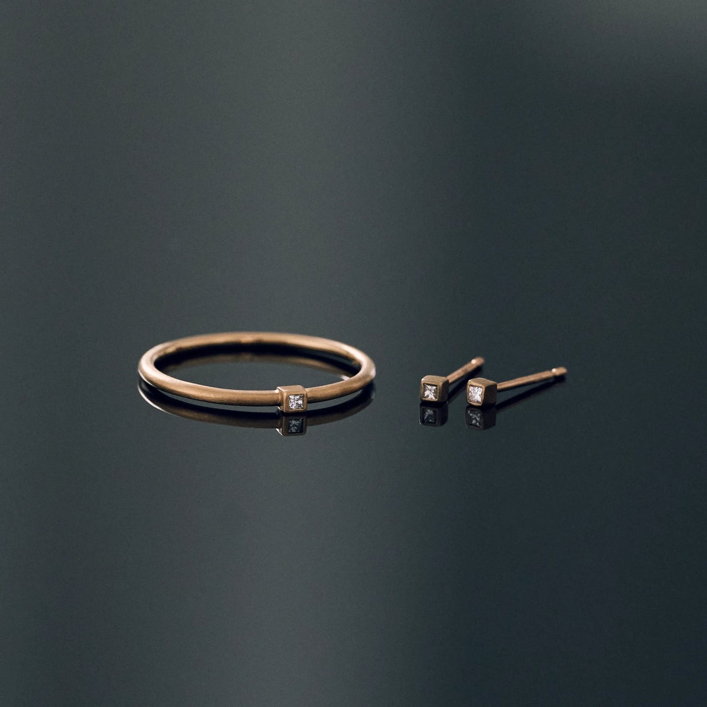 Princesscut Diamond Ring