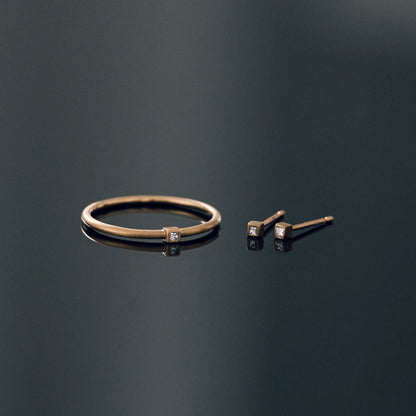 Princesscut Diamond Ring