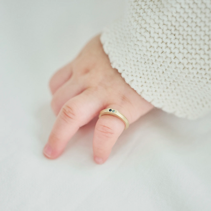 Baby Ring_matte (1 stone)
