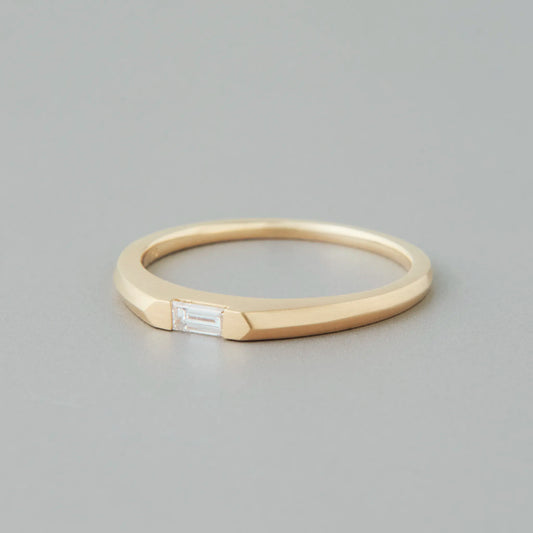 Baguettecut Diamond Ring_signet