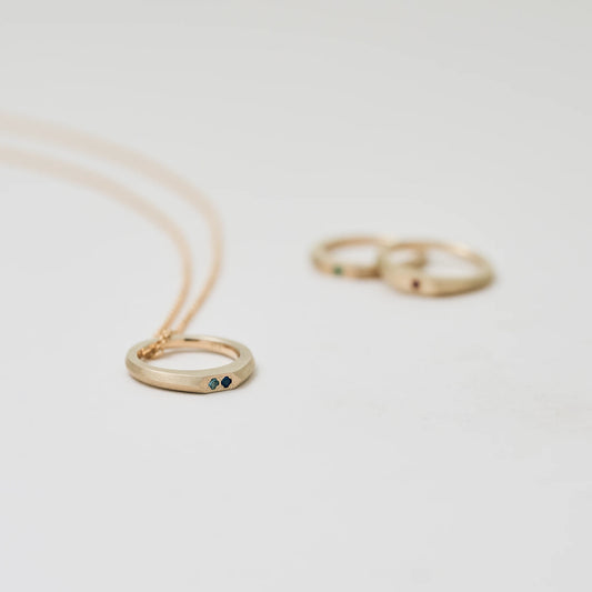 Baby Ring_matte (1 stone)