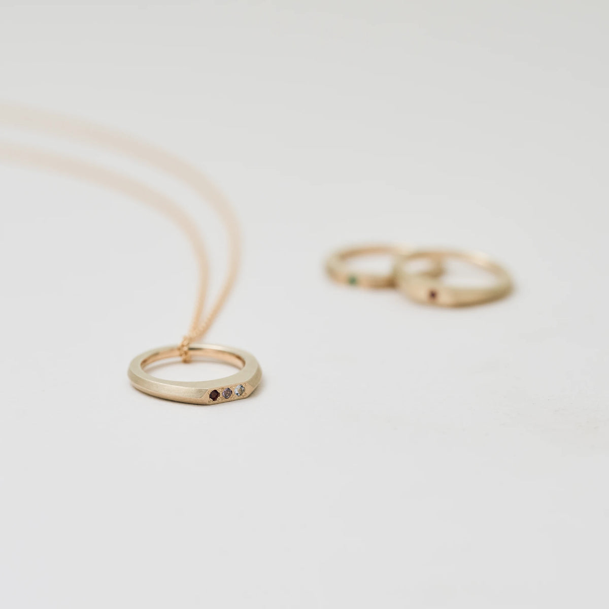 Baby Ring_matte (1 stone)