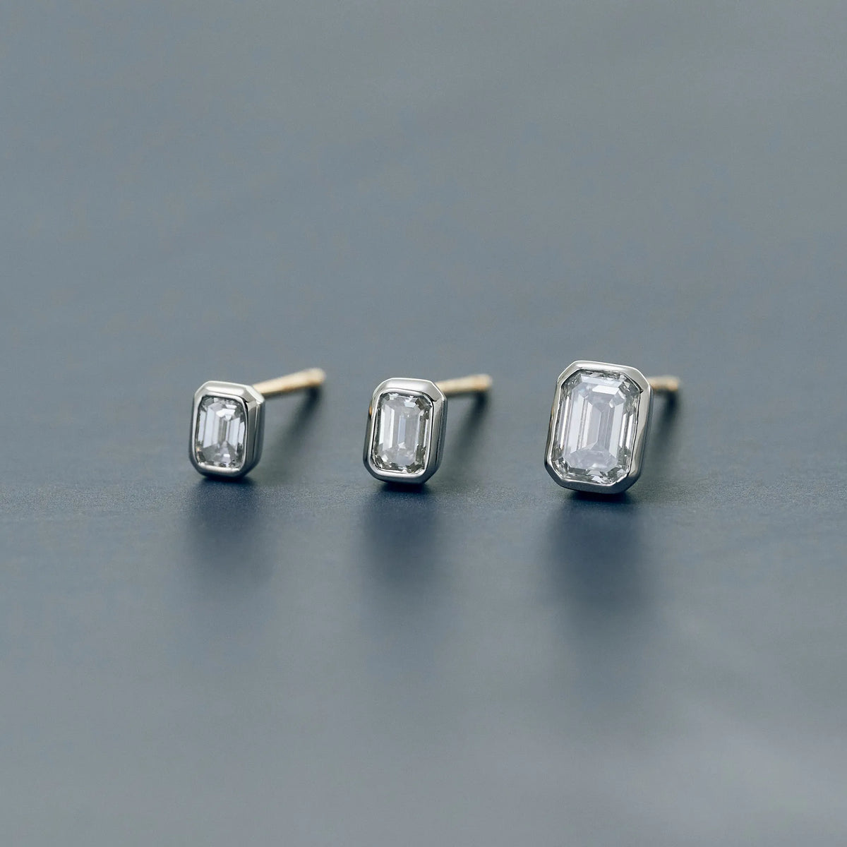 From left: 0.09ct / 0.14ct / 0.28ct