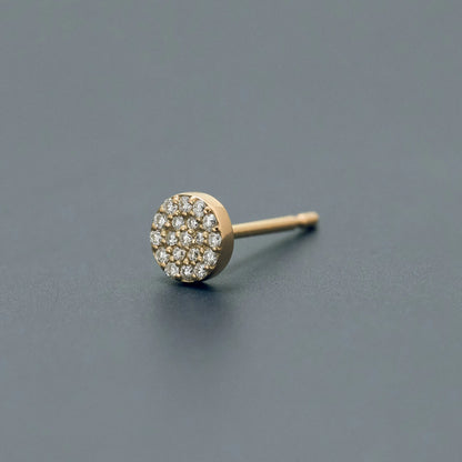 Micro Pave Diamond Pierce(0.03ct)