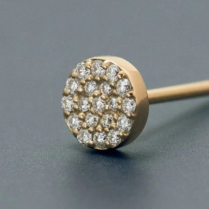 Micro Pave Diamond Pierce(0.03ct)