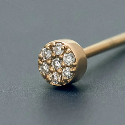 Micro Pave Diamond Pierce(0.01ct)