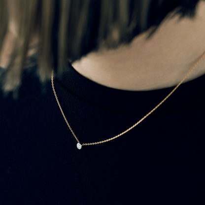 wearing 0.14 ct