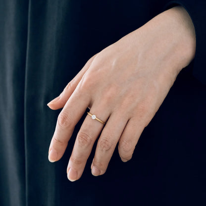 [ Wearing example ] 0.18ct