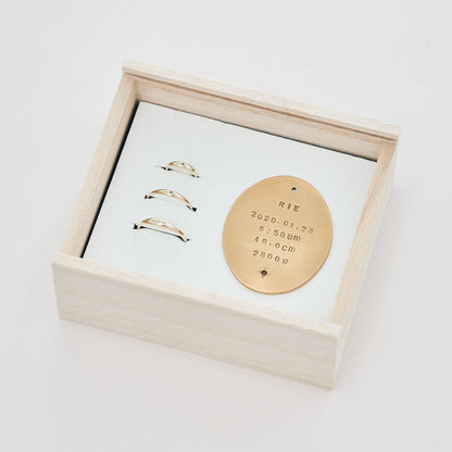 [ Packaging example ] Baby ring × 2 mother rings