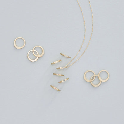 Baby Ring_matte (1 stone)