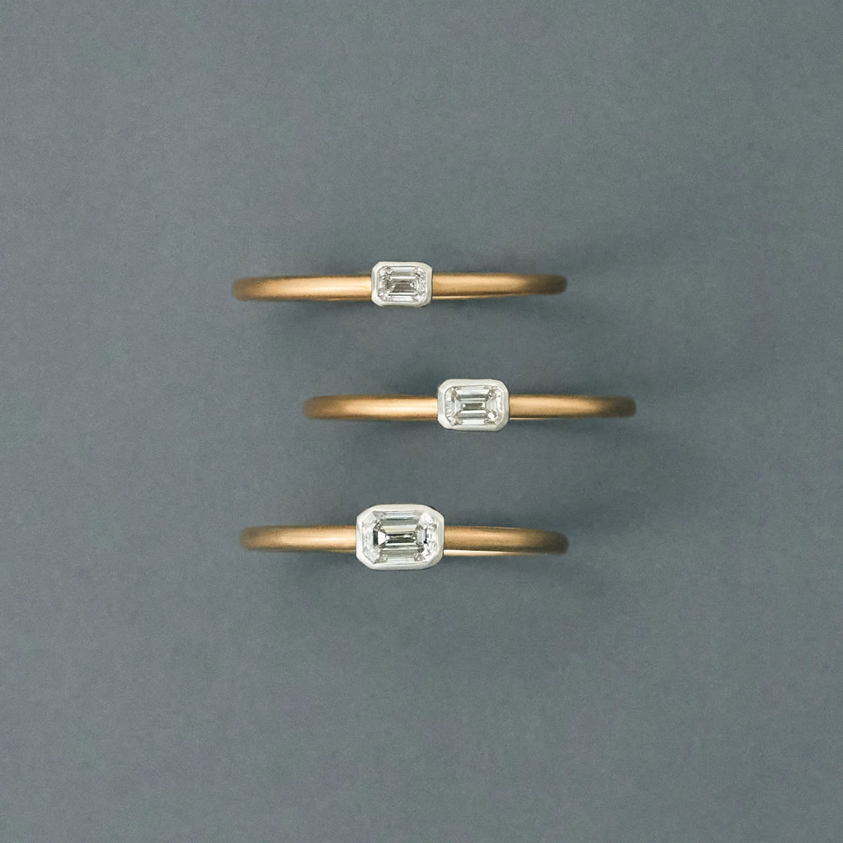 (From top) 0.09ct / 0.14ct / 0.28ct