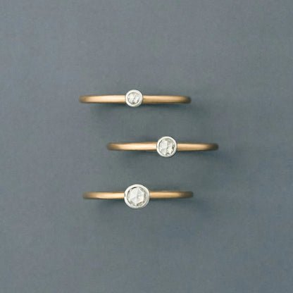 (From top) 0.04ct / 0.09ct / 0.14ct