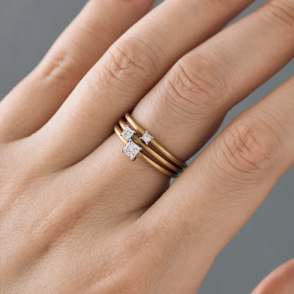 (from top) 0.04ct / 0.08ct / 0.14ct