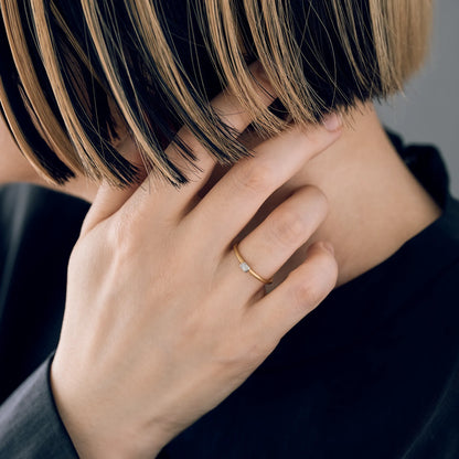 [ On-model image ] 0.09ct