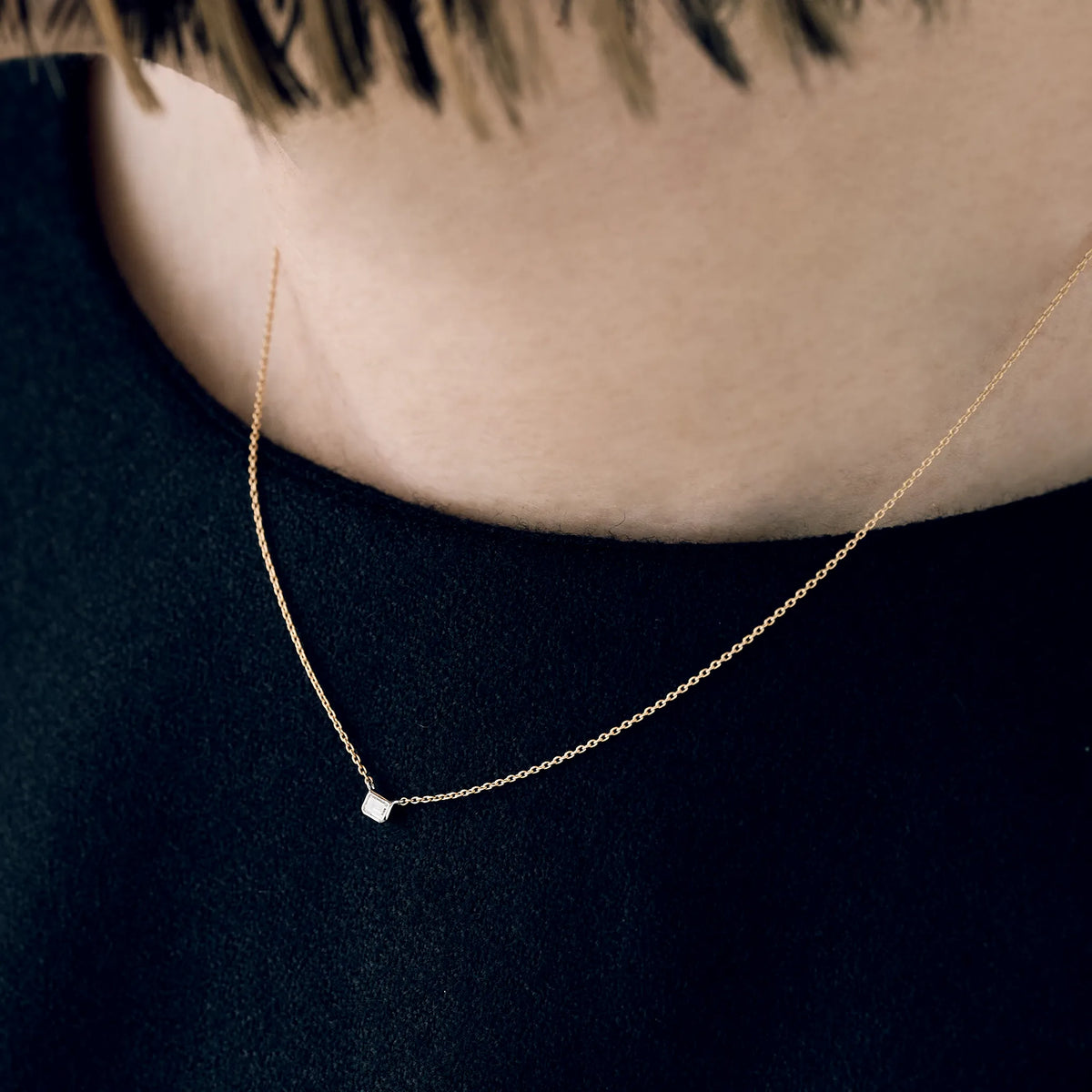 [ On-model image ] 0.09ct