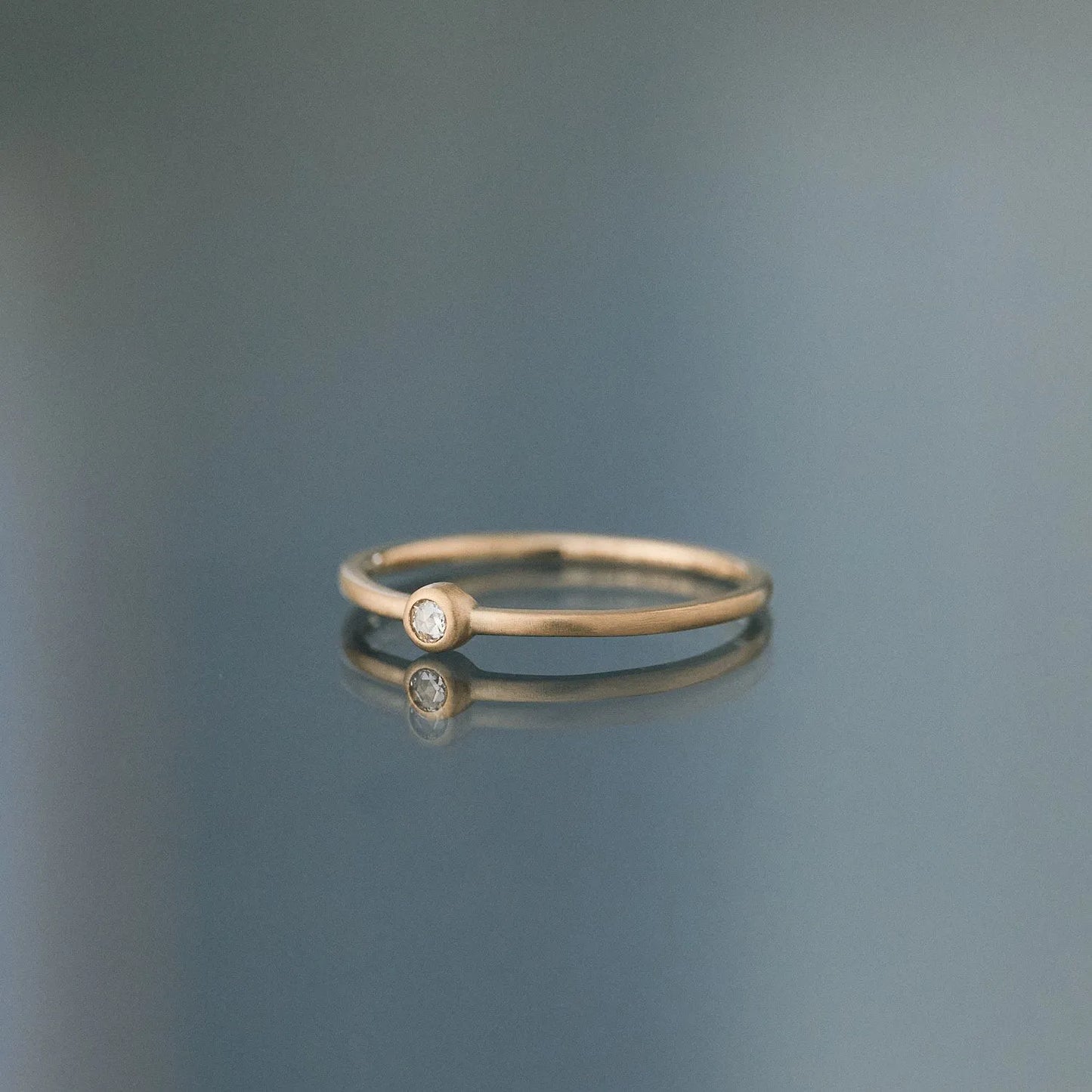 Rosecut Diamond Ring