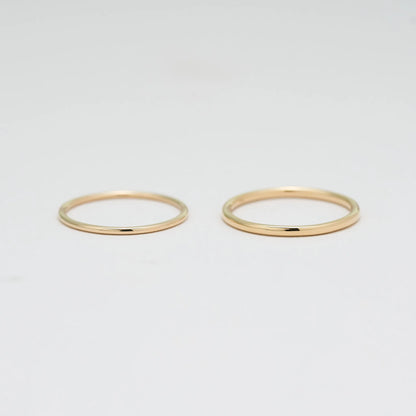 Gold Ring_plain(wide)|選べるゴールドリング|cobaco Gold Ring_plain(wide)|選べるゴールドリング|cobaco