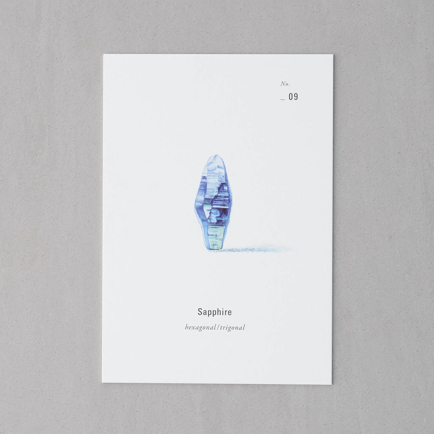 Birthstone Card(Sep. / Blue Sapphire)