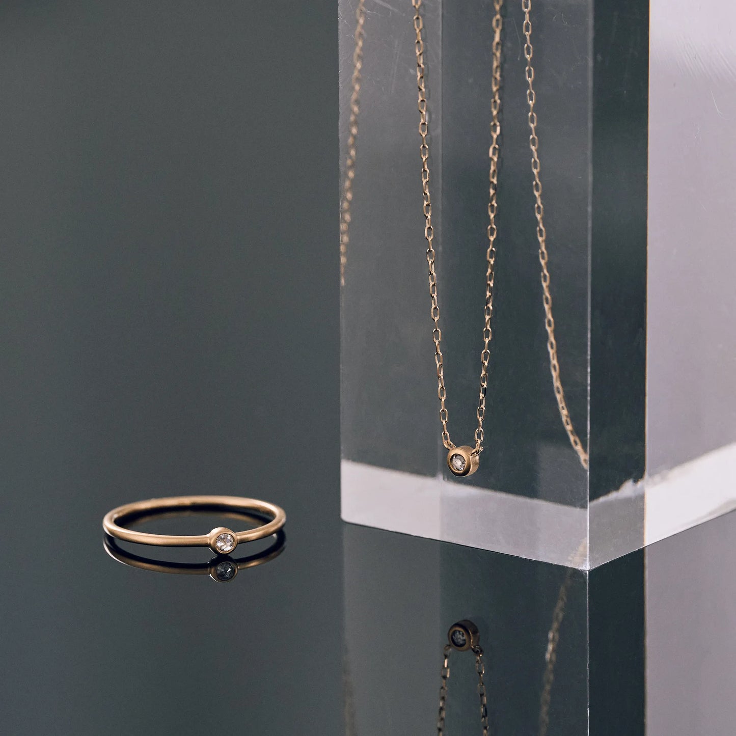 Rosecut Diamond Necklace