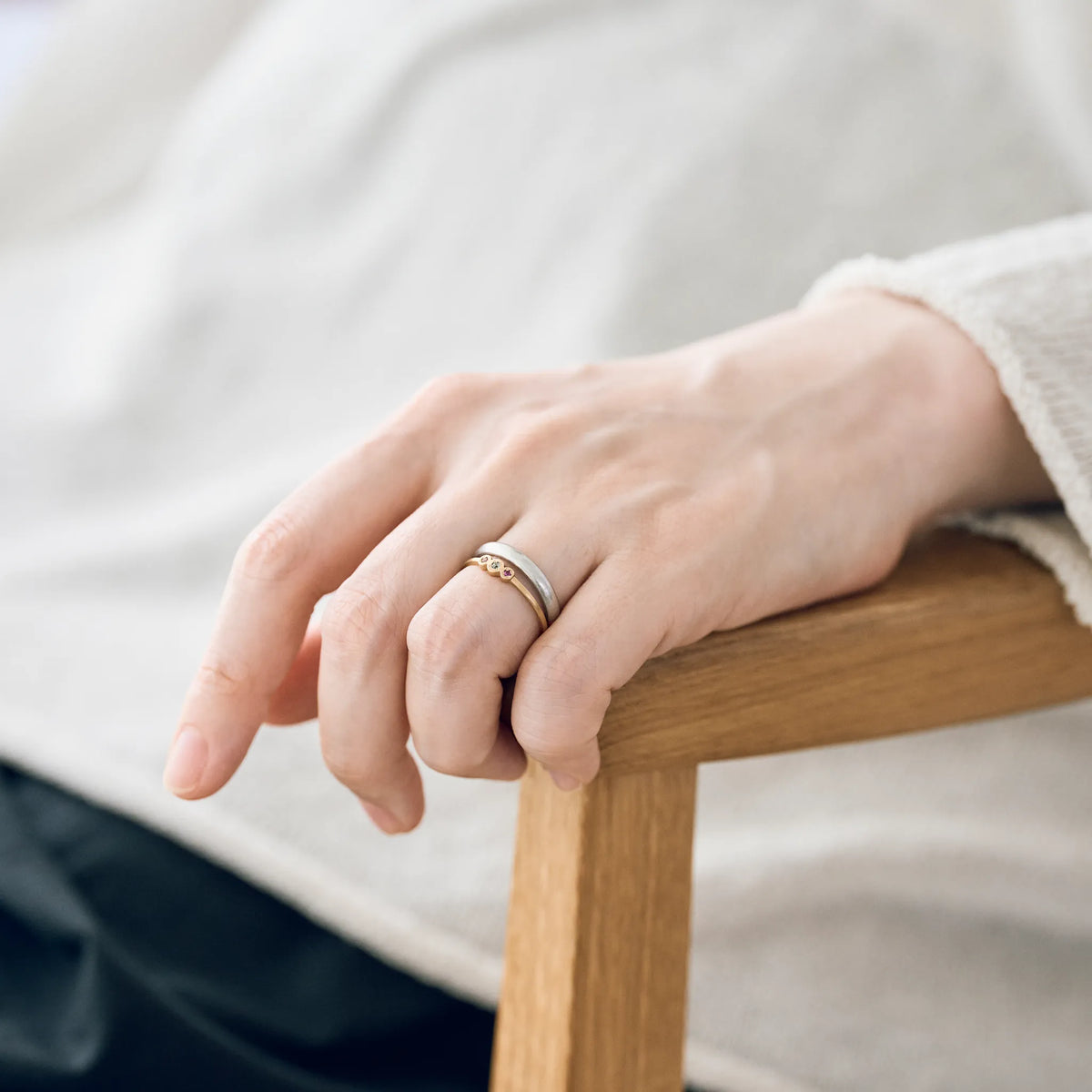 MOTHER LULU RING 6月 誕生石 MOTHER LULU RING 6月 誕生石 MOTHER LULU RING 6月 誕生石 MOTHER LULU RING 6月 誕生石